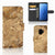 Samsung Galaxy S9 Bookcase Marmer Creme