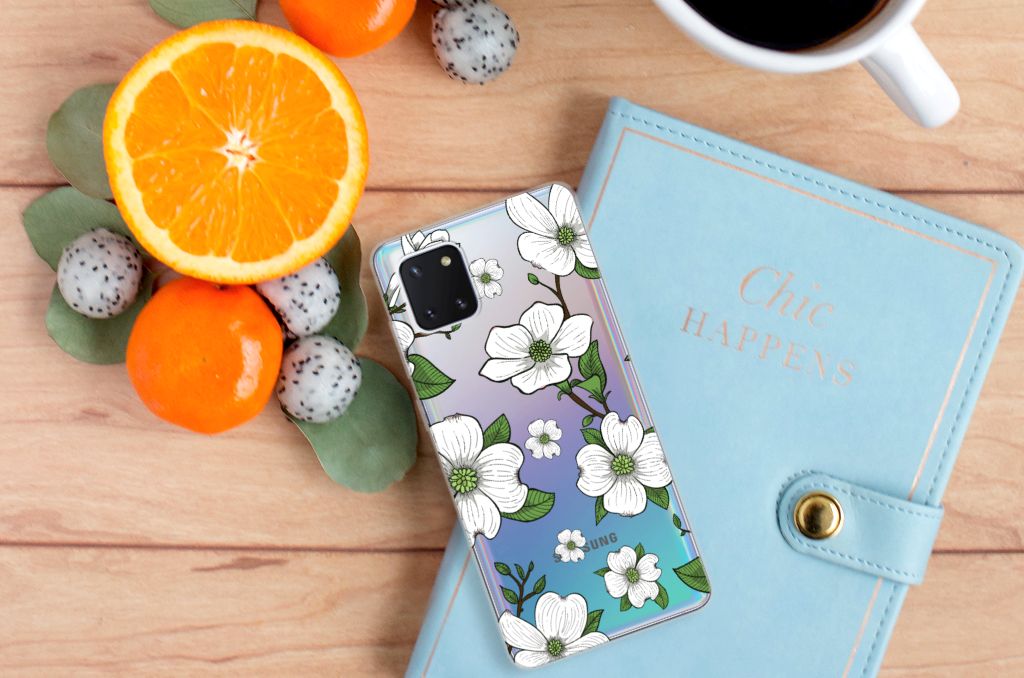 Samsung Galaxy Note 10 Lite TPU Case Dogwood Flowers