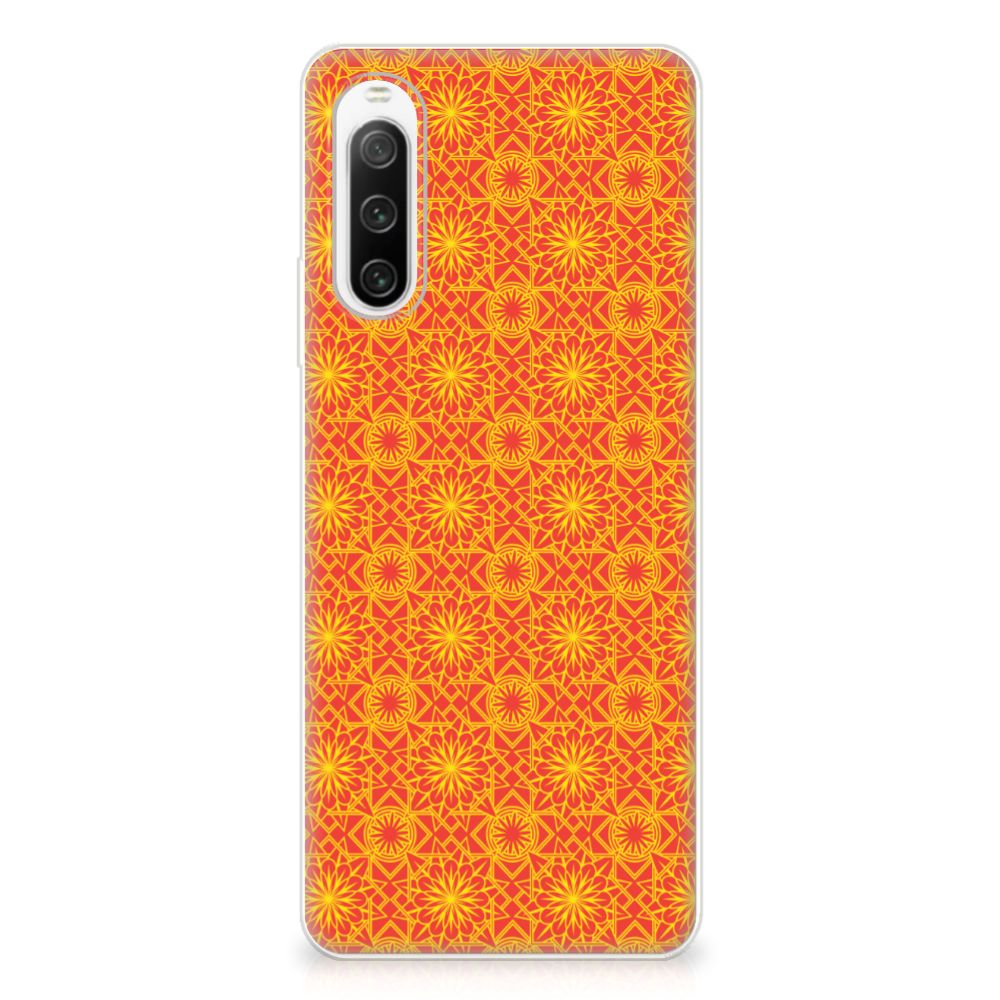 Sony Xperia 10 IV TPU bumper Batik Oranje