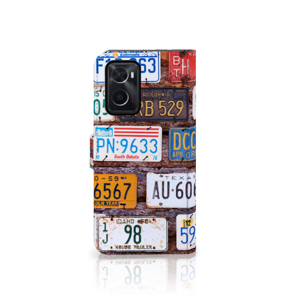 OPPO A76 | A96 Telefoonhoesje met foto Kentekenplaten
