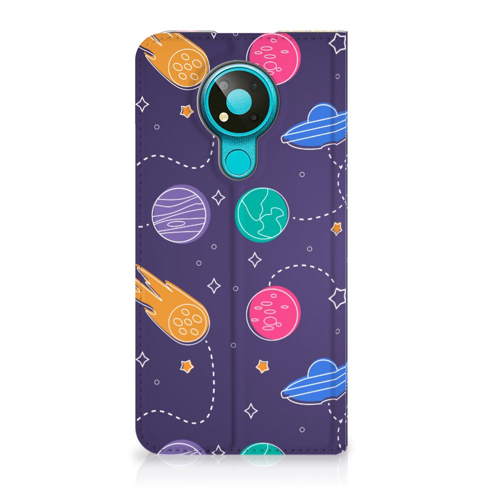 Nokia 3.4 Hippe Standcase Space - B2C Telecom