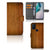 OnePlus Nord N10 Book Style Case Donker Hout