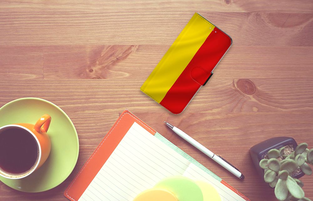 Samsung Galaxy A31 Bookstyle Case Belgische Vlag