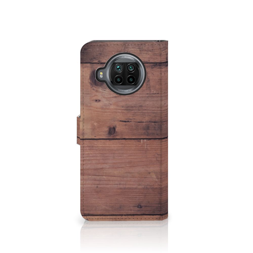 Xiaomi Mi 10T Lite Book Style Case Old Wood