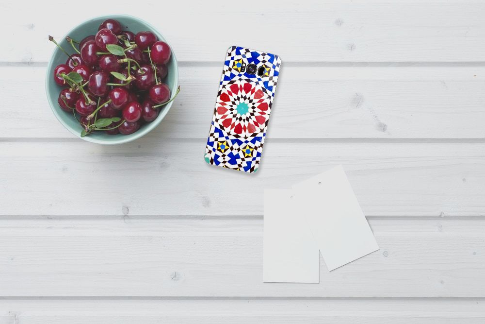 Samsung Galaxy S8 Plus TPU Siliconen Hoesje Mozaïek
