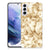Samsung Galaxy S21 Plus TPU Siliconen Hoesje Marmer Goud B2C Telecom