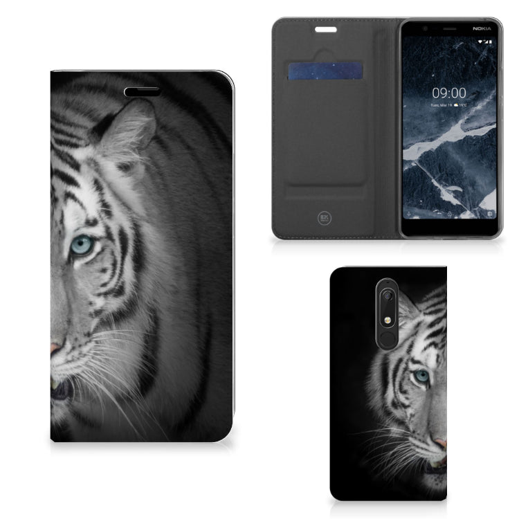 Nokia 5.1 (2018) Hoesje maken Tijger