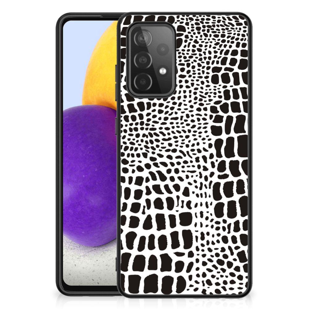 Samsung Galaxy A72 (5G/4G) Dierenprint Telefoonhoesje Slangenprint