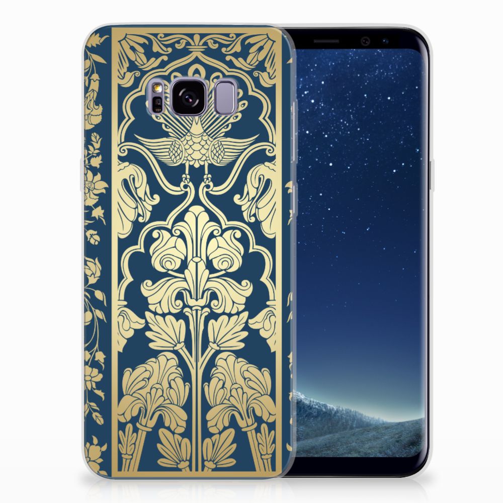 Samsung Galaxy S8 Plus TPU Case Beige Flowers