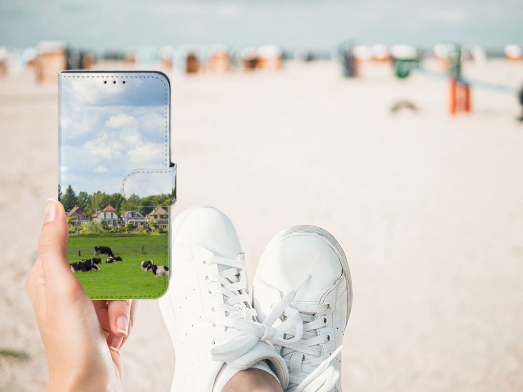 Samsung Galaxy M10 Telefoonhoesje met Pasjes Koeien