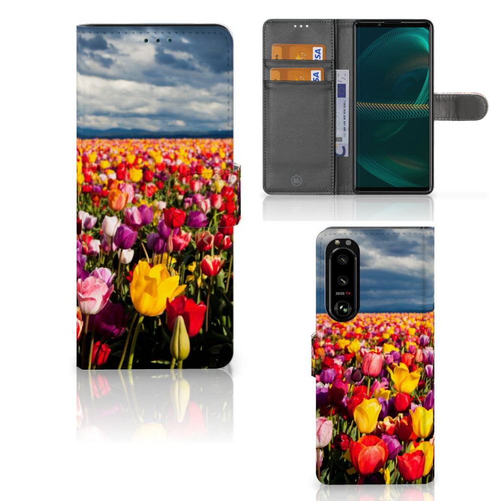 Sony Xperia 5III Hoesje Tulpen