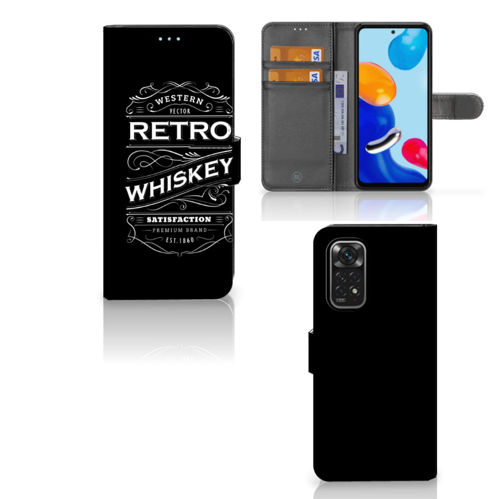 Xiaomi Redmi Note 11/11S Book Cover Whiskey