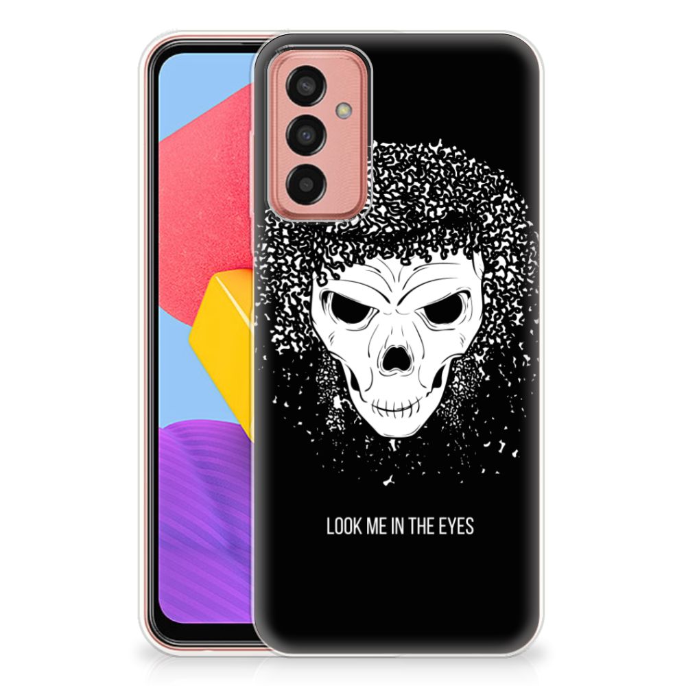 Silicone Back Case Samsung Galaxy M13 | M23 Skull Hair