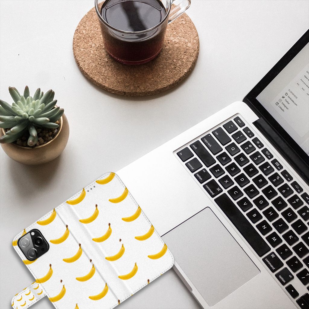 iPhone 13 Pro Max Book Cover Banana