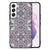 Samsung Galaxy S22 Marmeren Print Telefoonhoesje Flower Tiles B2C Telecom