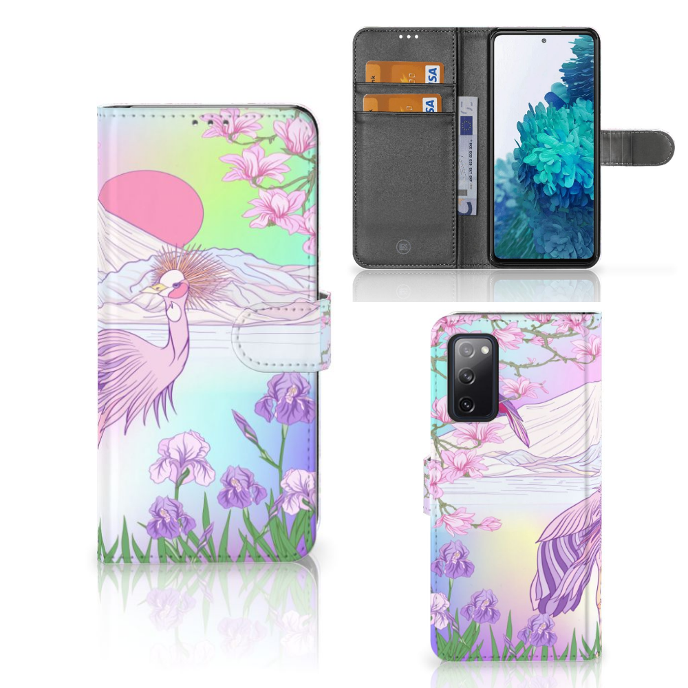 Samsung Galaxy S20 FE Telefoonhoesje met Pasjes Bird
