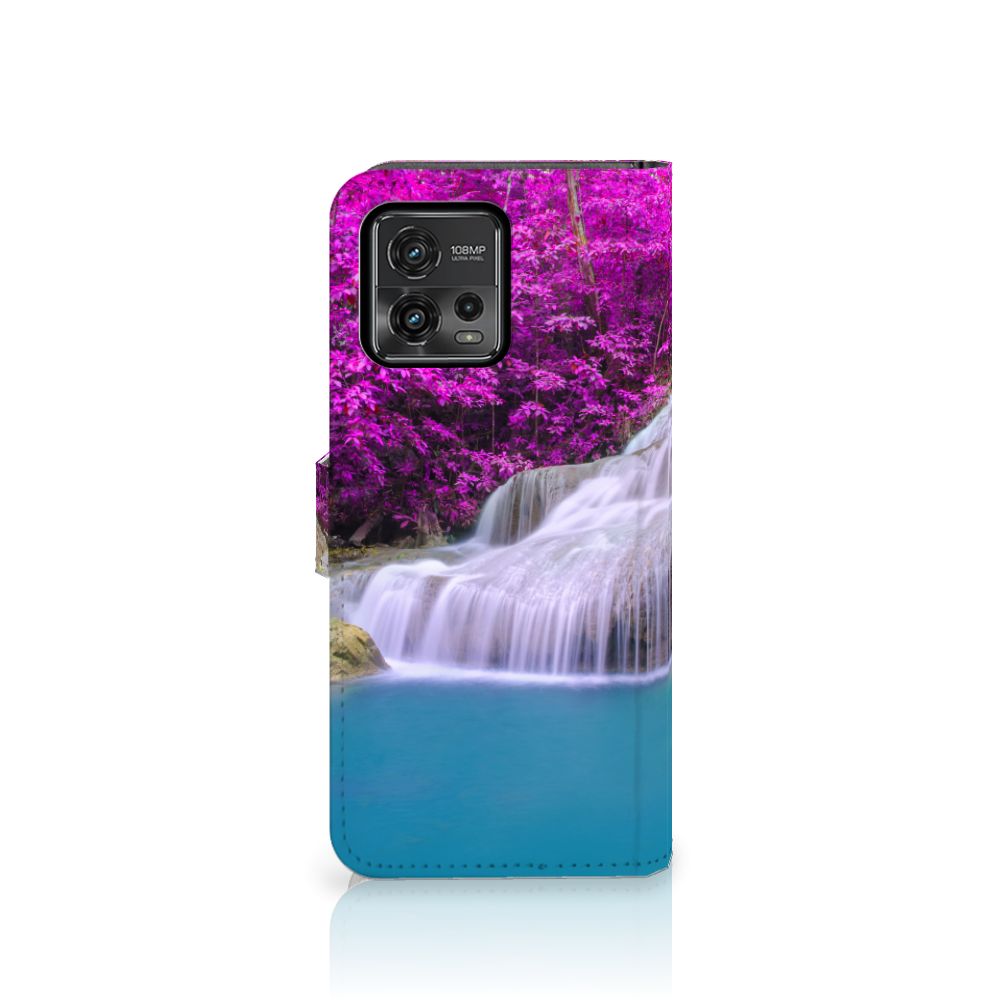Motorola Moto G72 Flip Cover Waterval