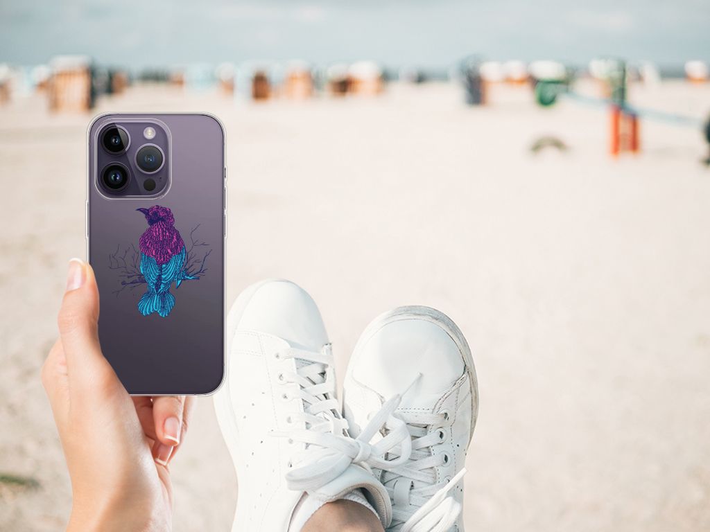 Apple iPhone 14 Pro Telefoonhoesje met Naam Merel B2C Telecom