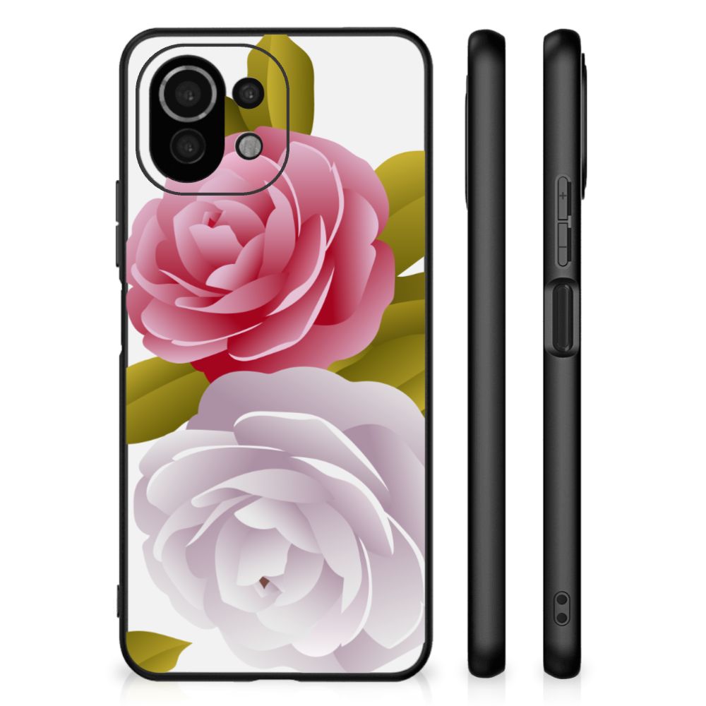 Xiaomi 11 Lite 5G NE | Mi 11 Lite Bloemen Hoesje Roses