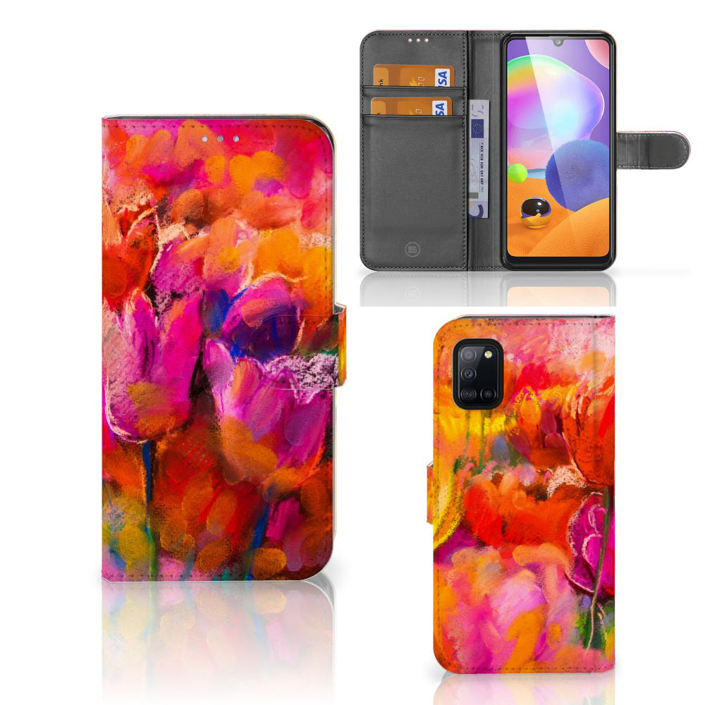 Hoesje Samsung Galaxy A31 Tulips