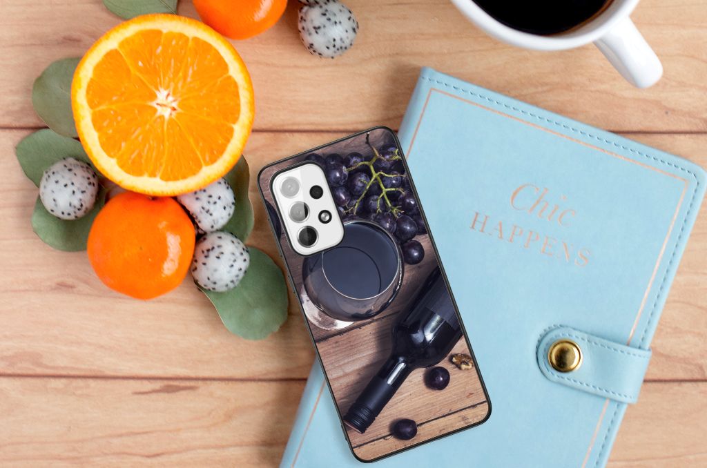 Samsung Galaxy A73 Back Cover Hoesje Wijn B2C Telecom