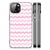 Apple iPhone 13/14 Back Case Waves Roze