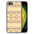 iPhone SE 2022 | SE 2020 | 7/8 Back Case Aztec Yellow - Beschermcase met opvallend aztec patroon voor iPhone.