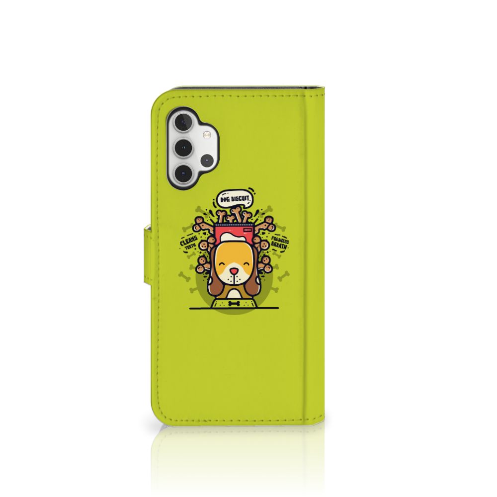 Samsung Galaxy A32 4G Leuk Hoesje Doggy Biscuit