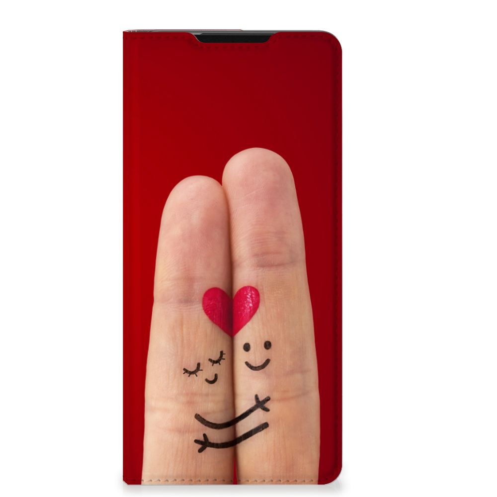 Samsung Galaxy S21 Ultra Hippe Standcase Liefde - Origineel Romantisch Cadeau - B2C Telecom