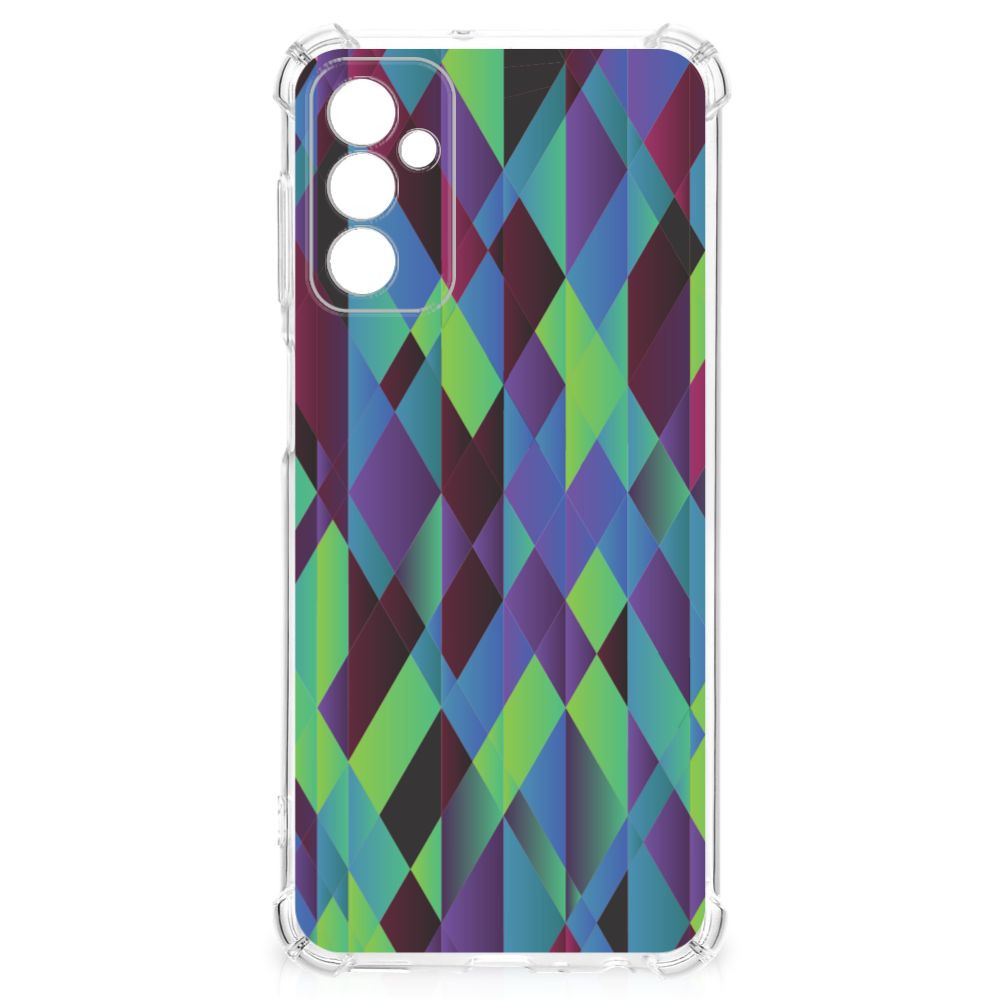 Samsung Galaxy M13 4G | M23 Shockproof Case Abstract Green Blue B2C Telecom