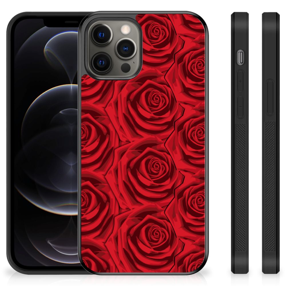 iPhone 12 Pro Max Skin Case Red Roses
