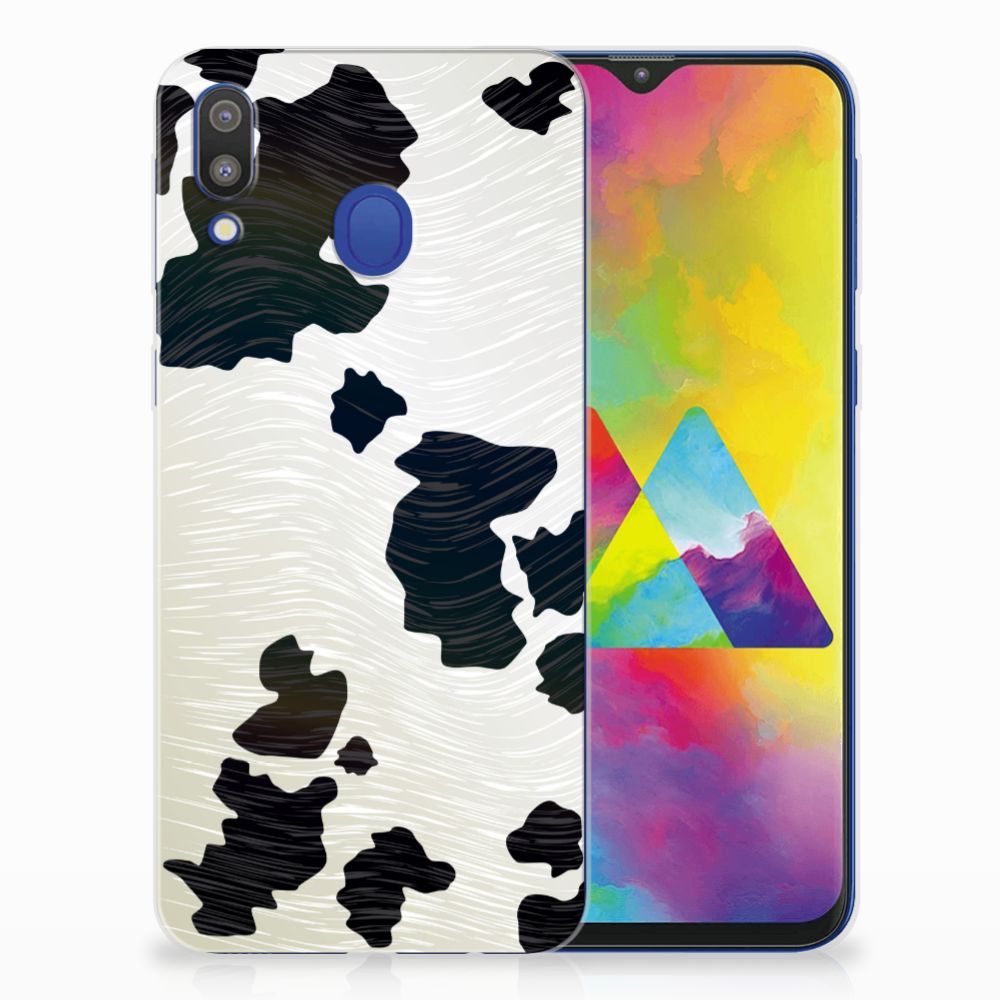Samsung Galaxy M20 (Power) TPU Hoesje Koeienvlekken