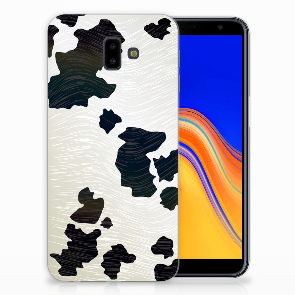 Samsung Galaxy J6 Plus (2018) TPU Hoesje Koeienvlekken