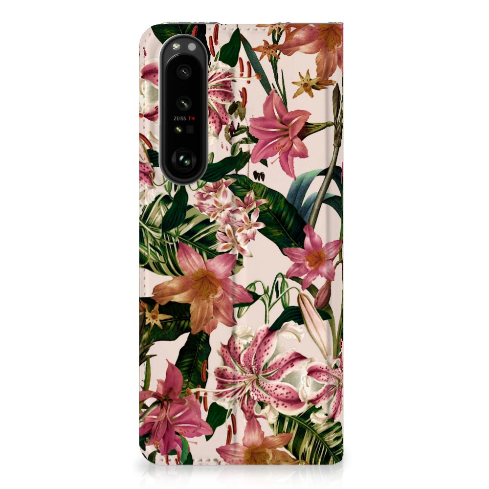 Sony Xperia 1 III Smart Cover Flowers - B2C Telecom