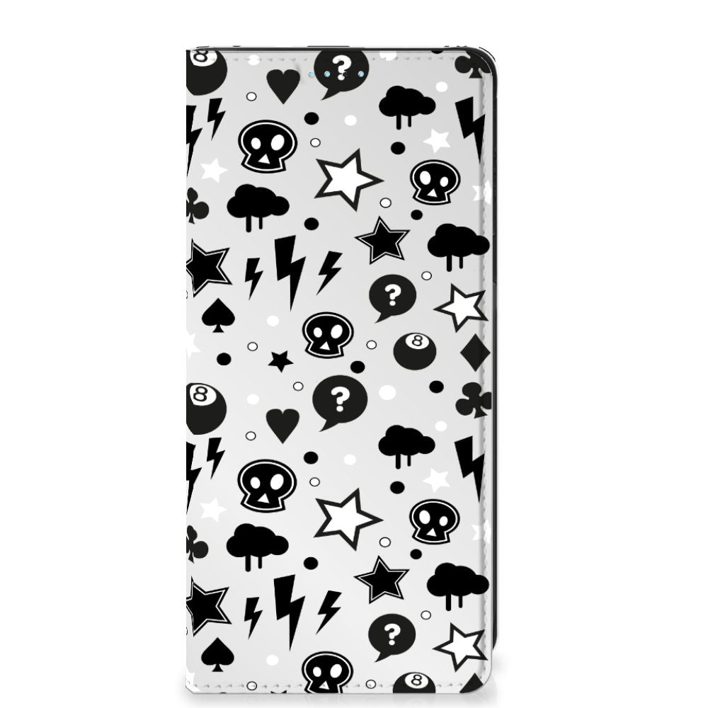 Mobiel BookCase Xiaomi Redmi Note 11/11S Silver Punk