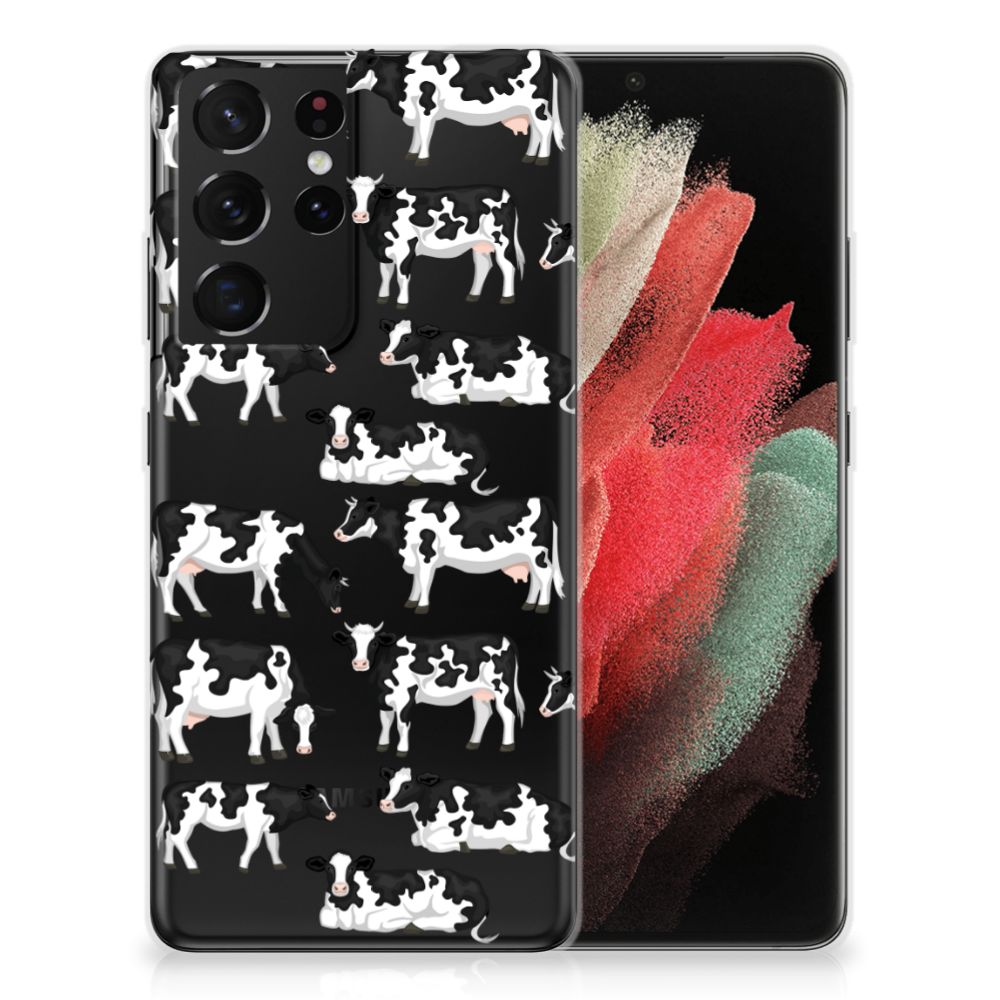 Samsung Galaxy S21 Ultra TPU Hoesje Koetjes B2C Telecom