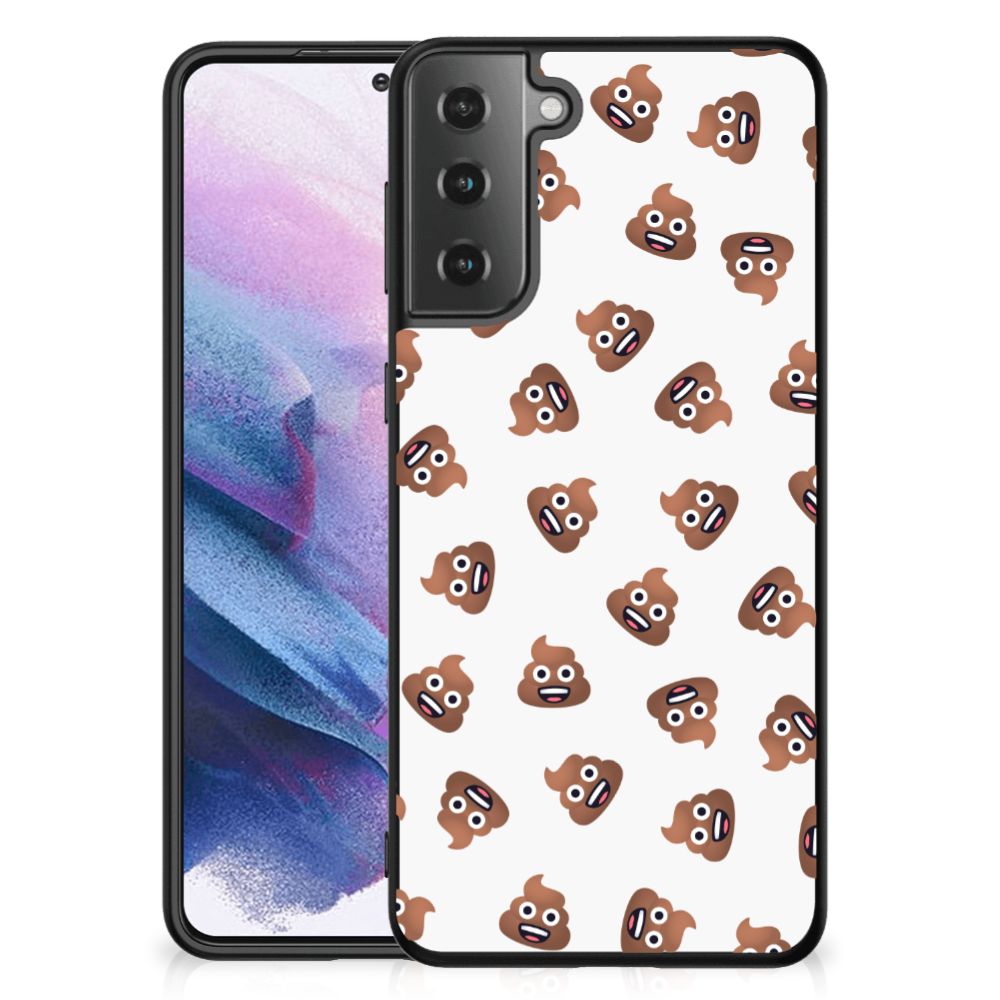 Back Case voor Samsung Galaxy S21 Plus Poep Emojis B2C Telecom