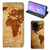 Samsung Galaxy S20 Ultra Book Cover Wereldkaart - B2C Telecom