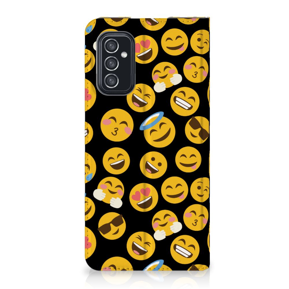 Samsung Galaxy M52 Hoesje met Magneet Emoji - B2C Telecom