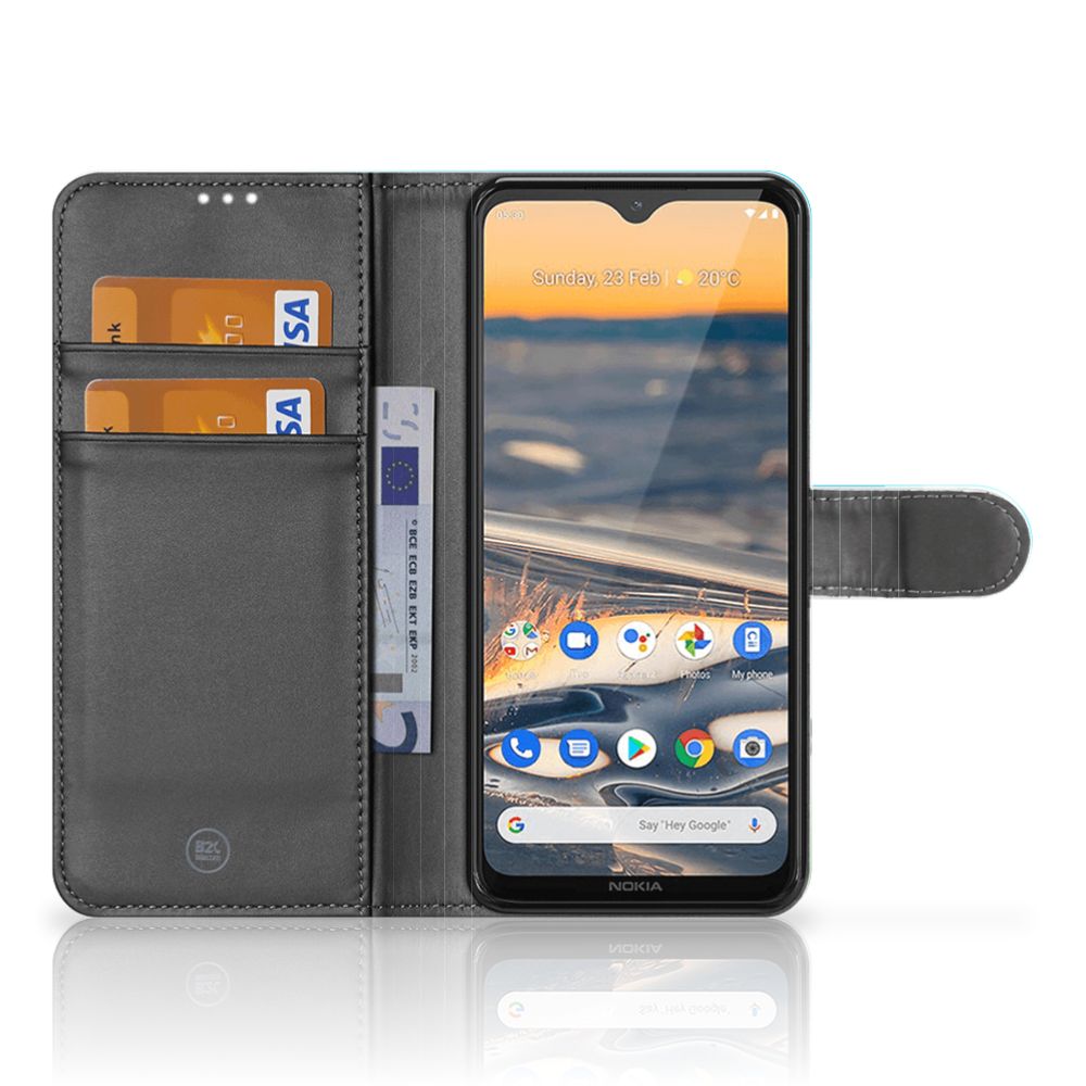 Nokia 5.3 Hoesje Orchidee Blauw - Cadeau voor je Moeder