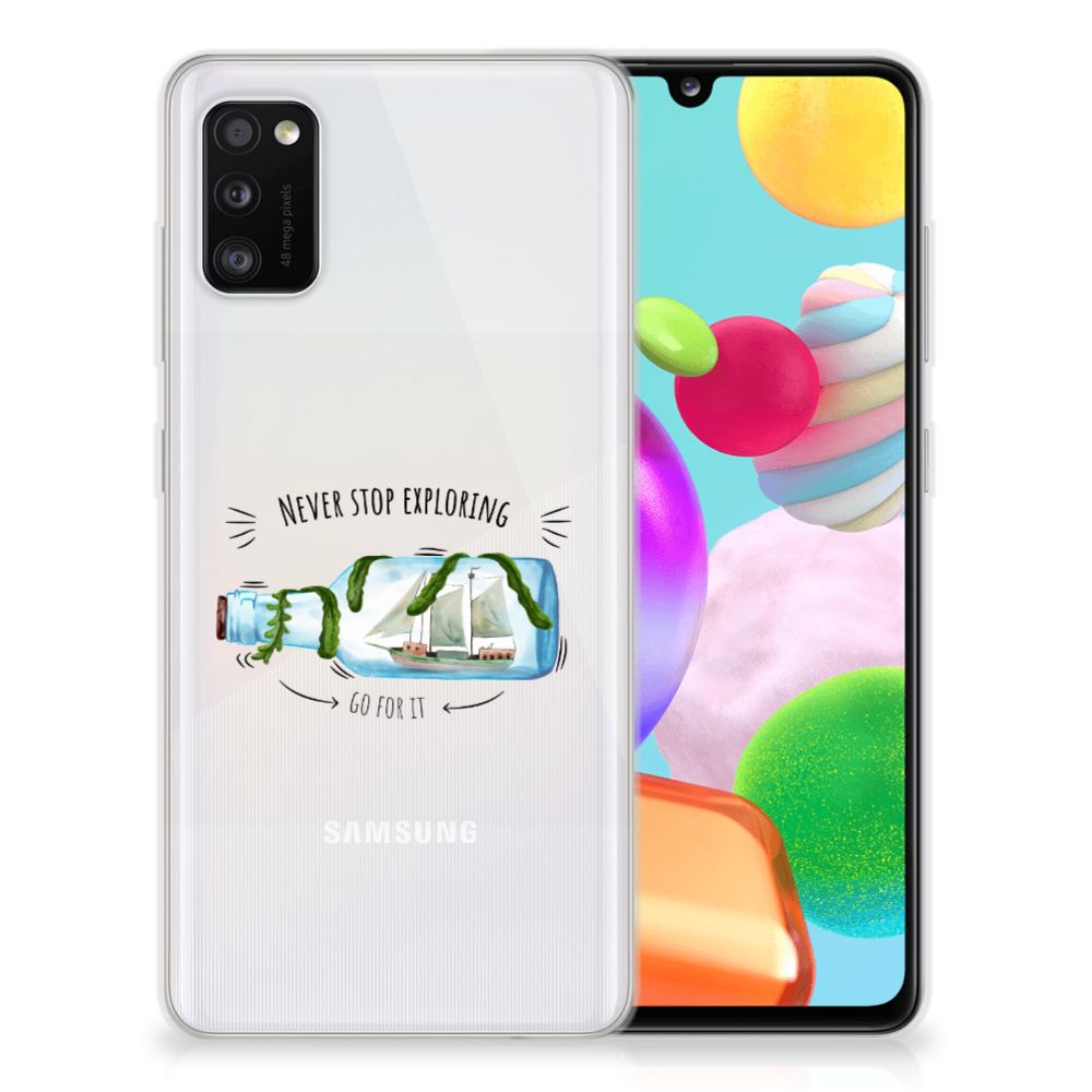 Samsung Galaxy A41 Telefoonhoesje met Naam Boho Bottle B2C Telecom