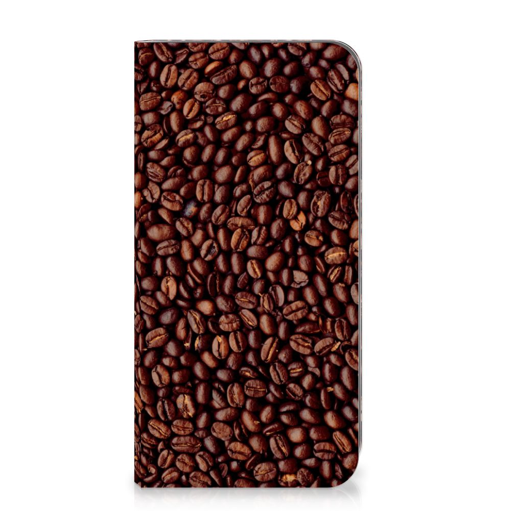 Apple iPhone Xs Max Flip Style Cover Koffiebonen