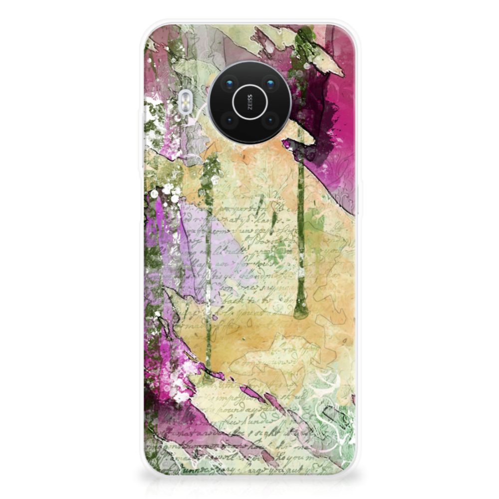 Hoesje maken Nokia X10 | X20 Letter Painting