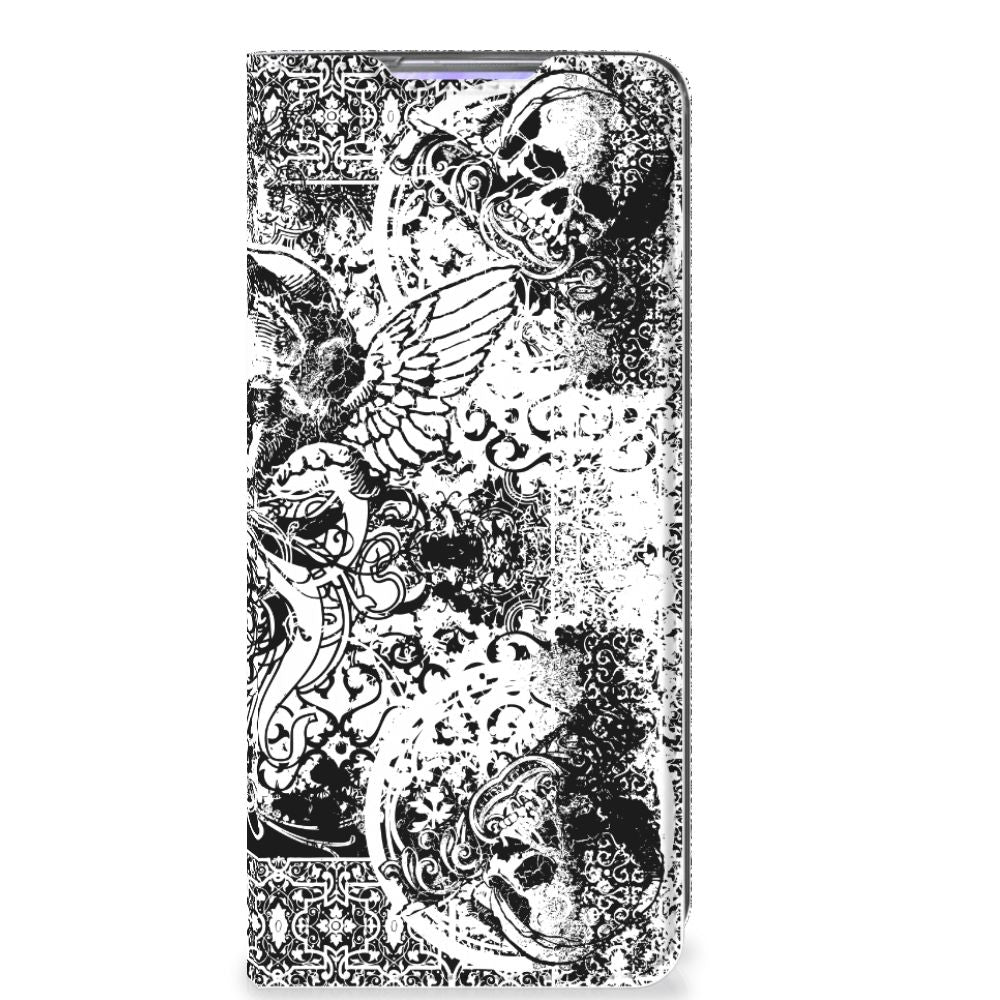 Mobiel BookCase Samsung Galaxy S20 Ultra Skulls Angel - B2C Telecom