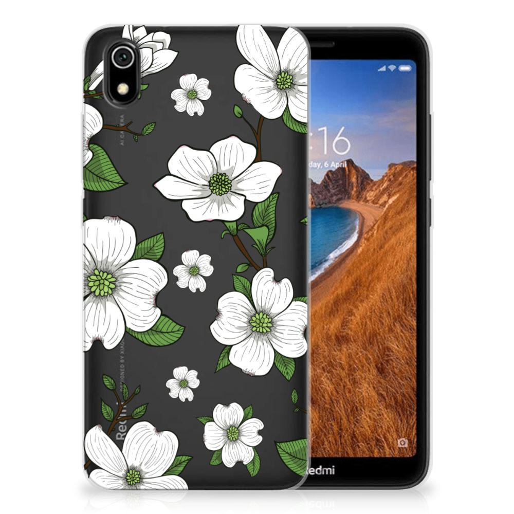 Xiaomi Redmi 7A TPU Case Dogwood Flowers