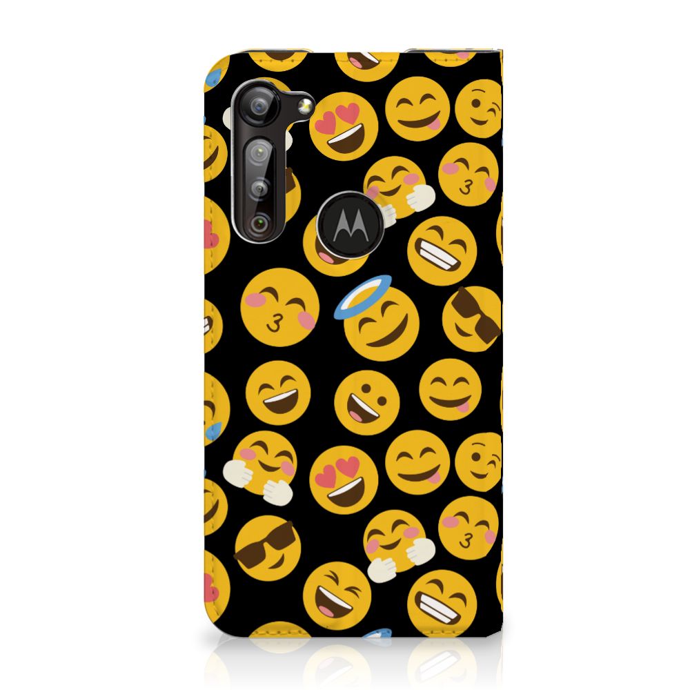 Motorola Moto G8 Power Hoesje met Magneet Emoji - B2C Telecom