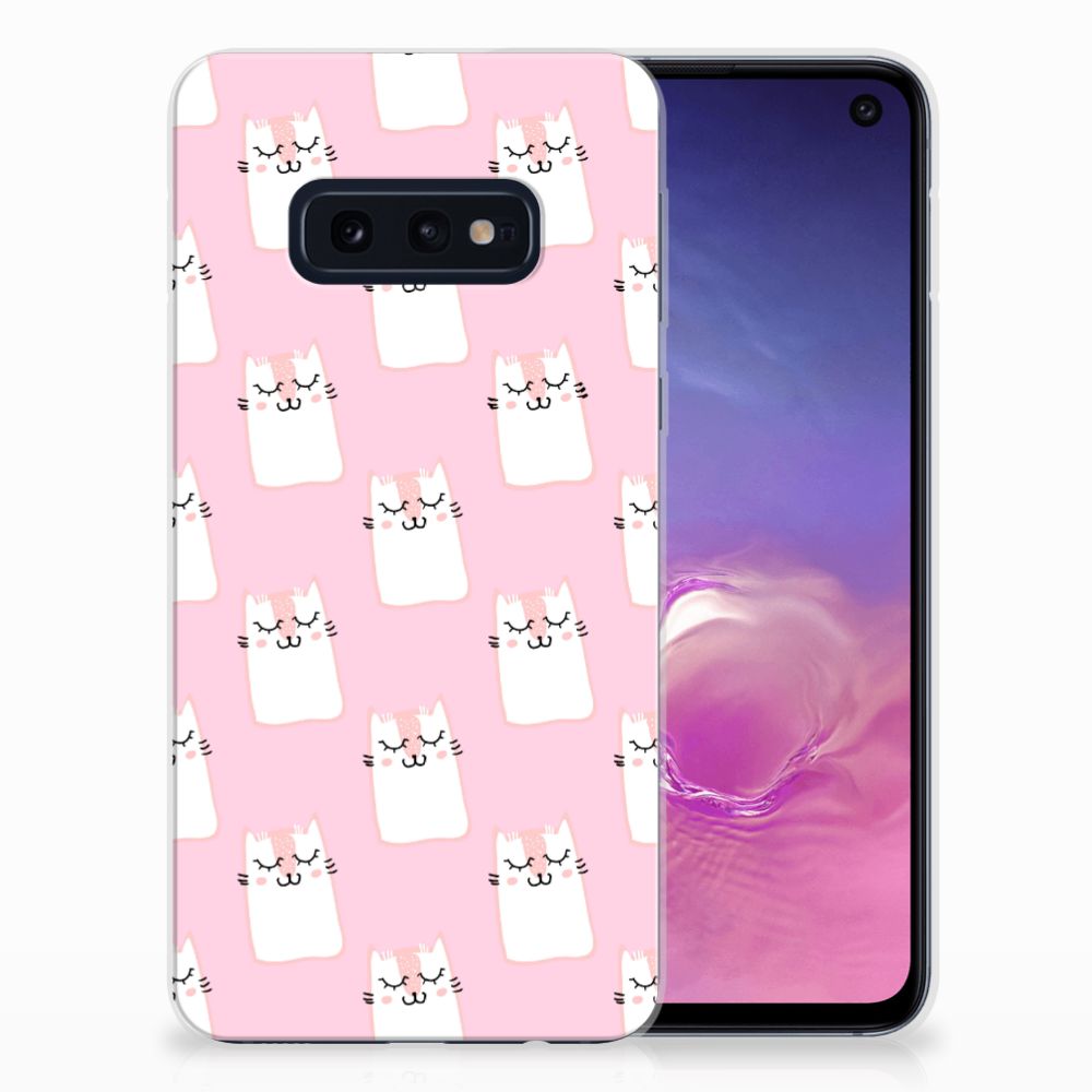 Samsung Galaxy S10e TPU Hoesje Sleeping Cats