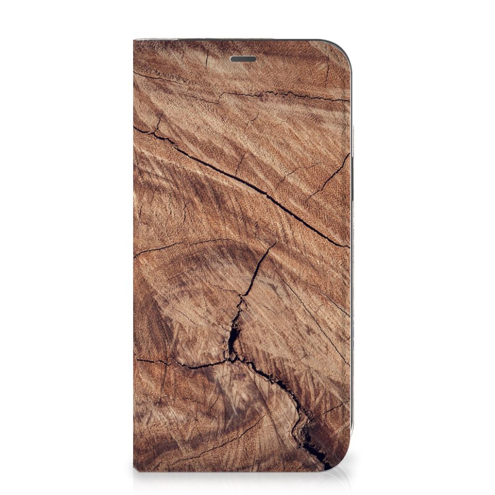 iPhone 12 Pro Max Book Wallet Case Tree Trunk - B2C Telecom