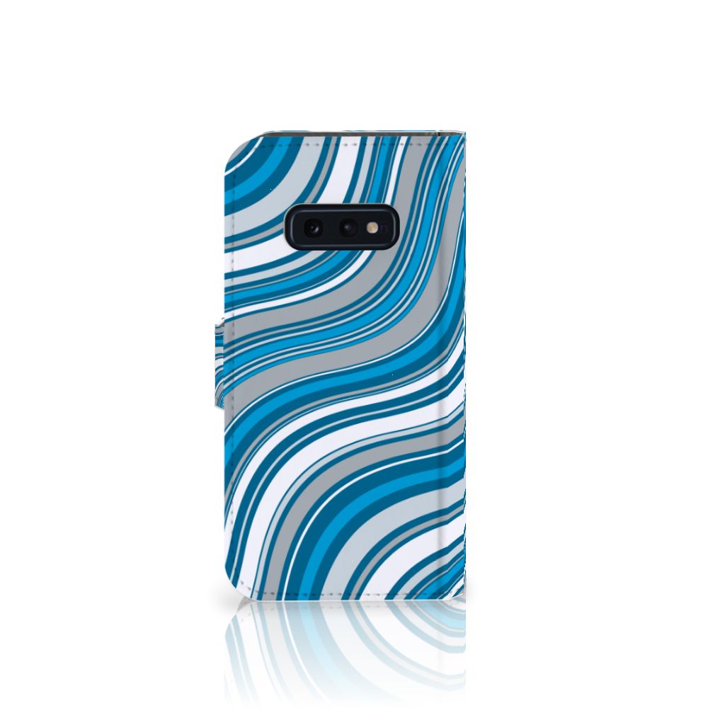 Samsung Galaxy S10e Telefoon Hoesje Waves Blue