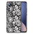 Xiaomi 12 | 12X Bloemen Hoesje Black Flowers